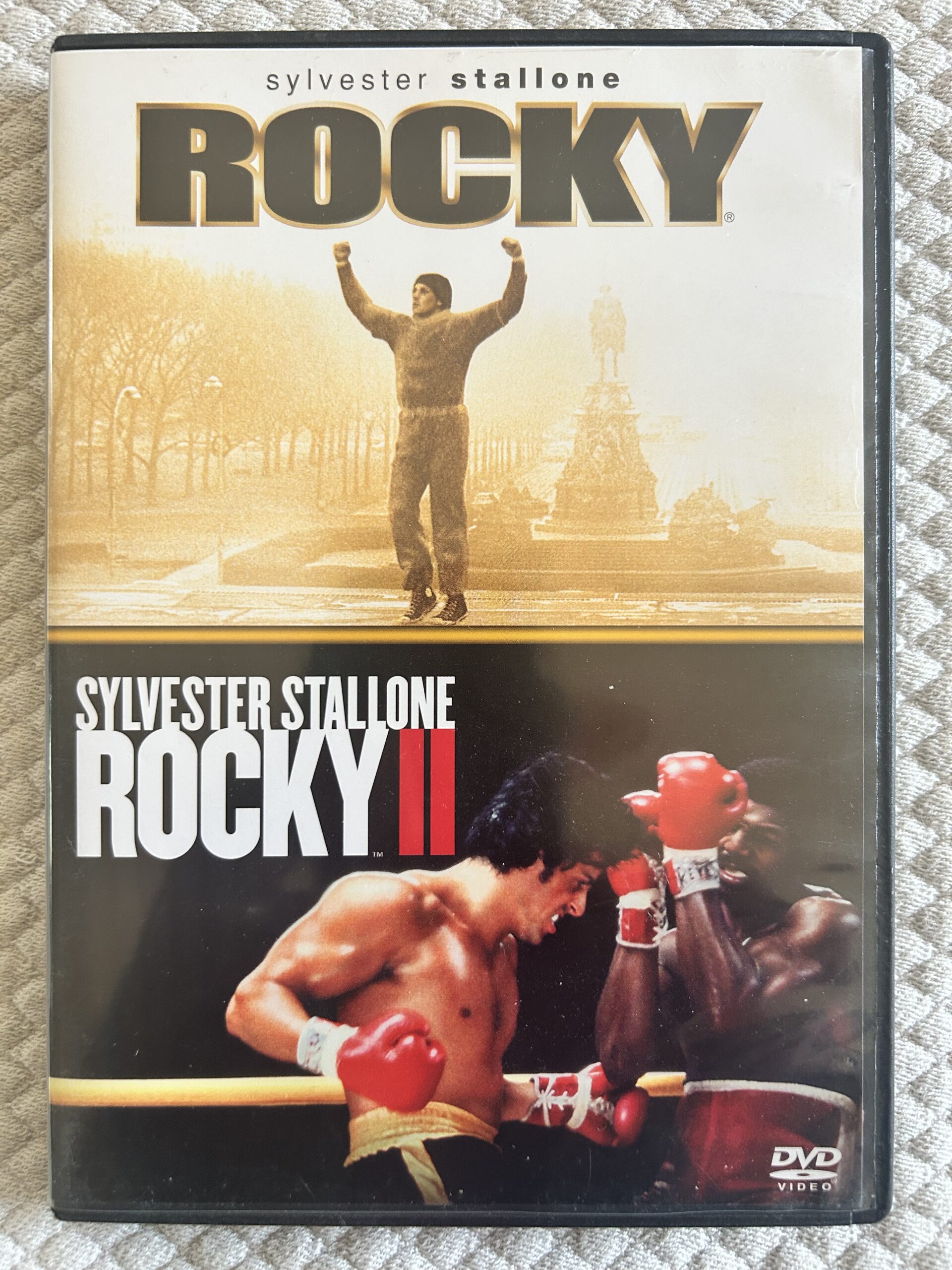 Rocky / Rocky II – Action Drama Boxning DVD 1976–1979 Region 2 PAL
