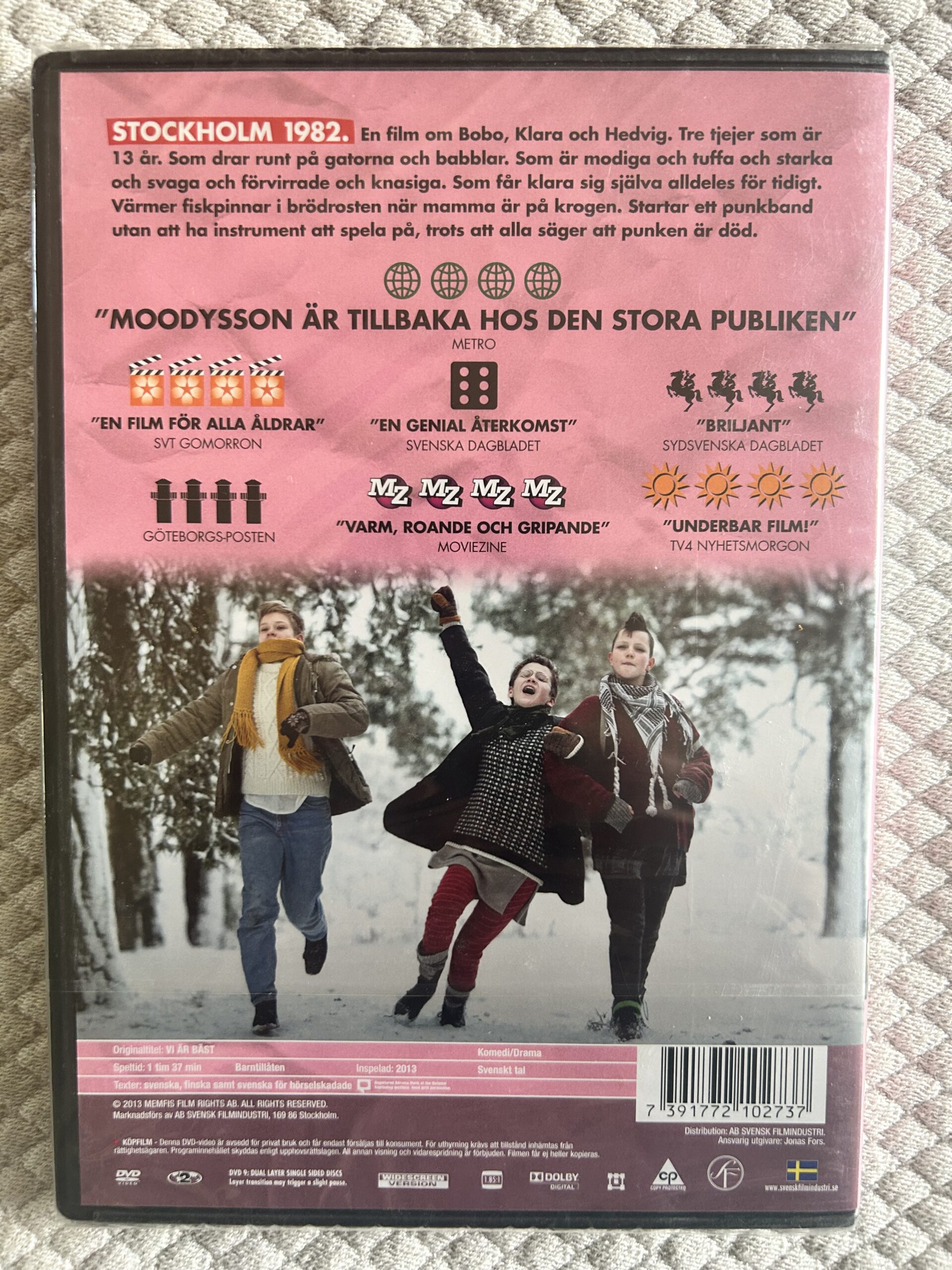 Vi Är Bäst! – Komedi / Drama DVD 2013 Region 2 PAL - Bild 2