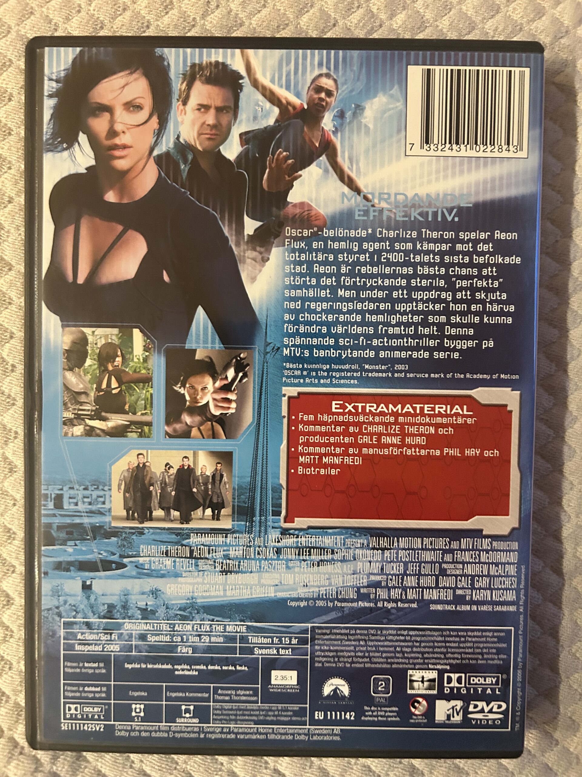 Aeon Flux – Action / Sci-Fi DVD 2005 Region 2 PAL - Bild 2
