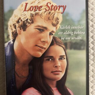 Love Story – Romantiskt Drama DVD 1970 Region 2 PAL
