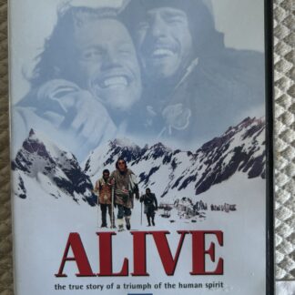 Alive – Äventyr/Drama DVD 1993 Region 2 PAL