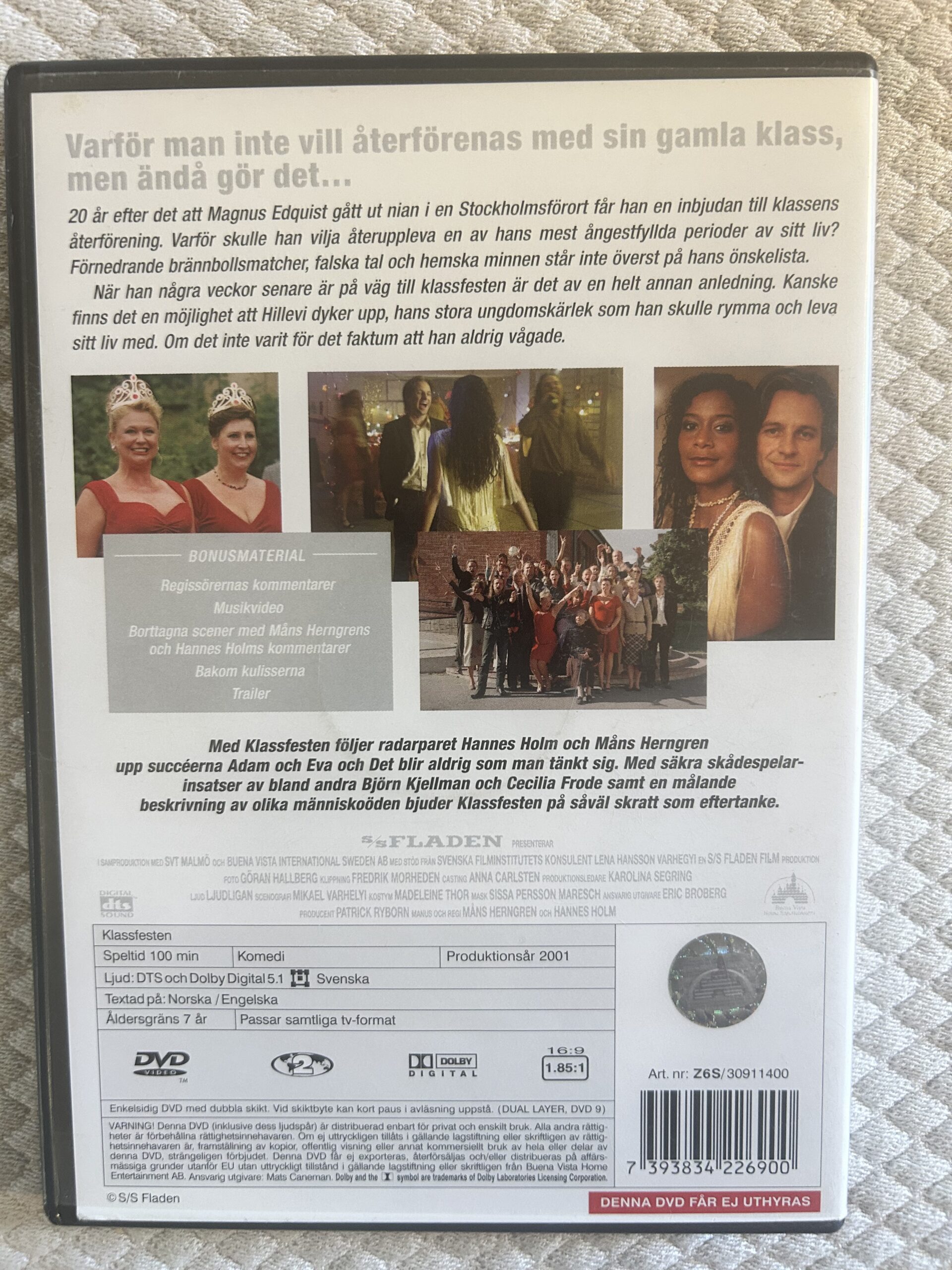 Klassfesten (2001) Komedi DVD Region 2 - Bild 2