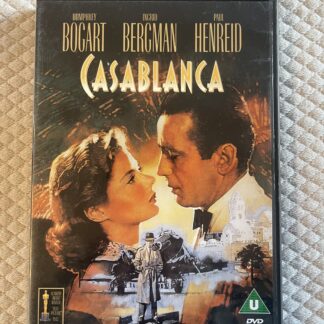 Casablanca (1942) Romantiskt Drama DVD PAL Region 2 Klassiker