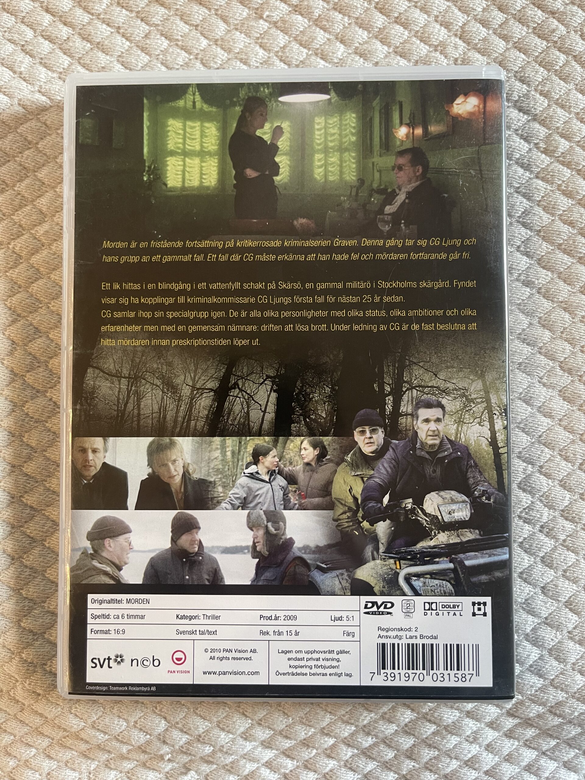 Morden (2009) Thriller DVD PAL Region 2 Svensk Krim - Bild 2