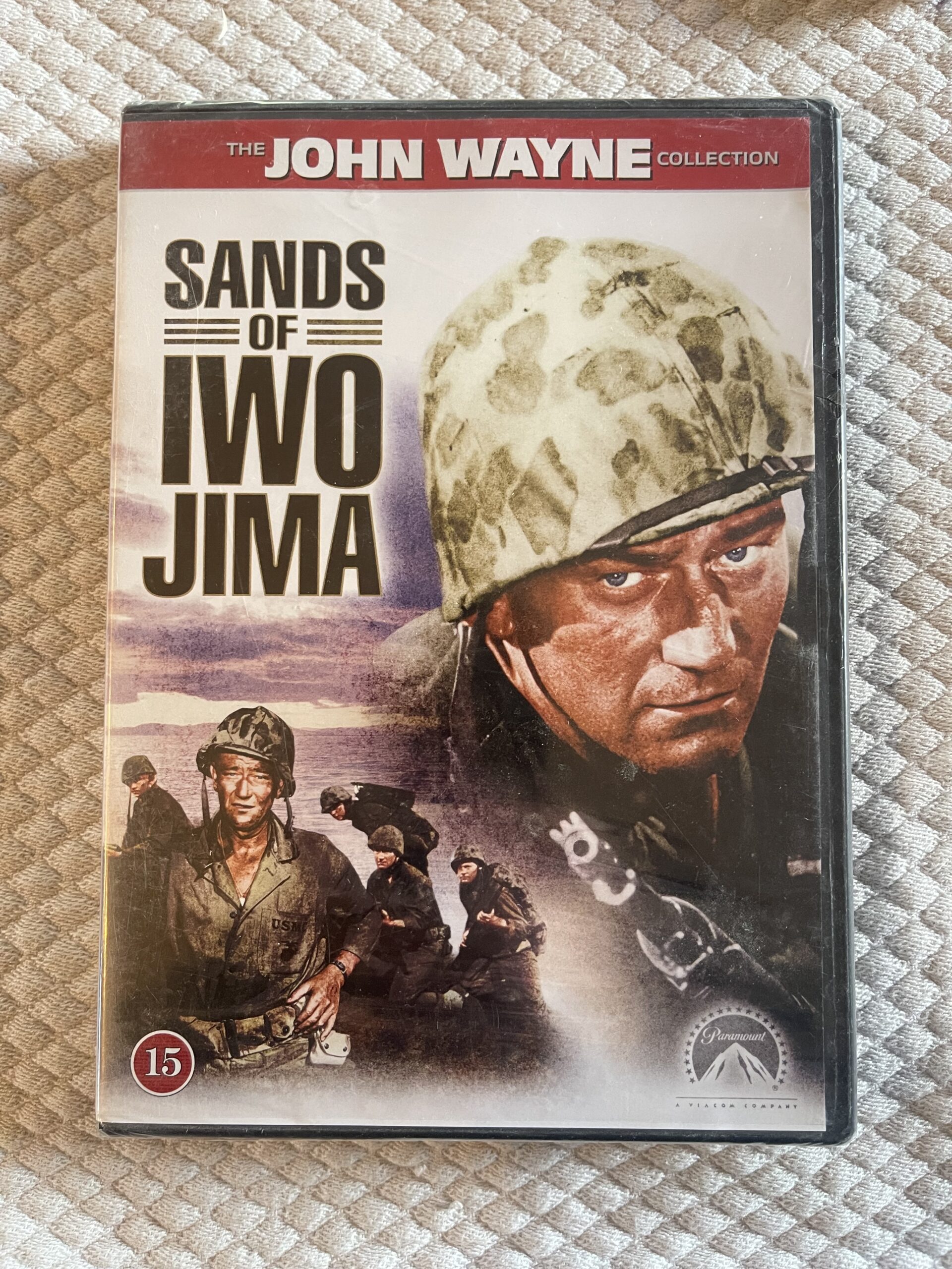 Sands of Iwo Jima (1949) Krigsfilm DVD PAL Region 2 John Wayne