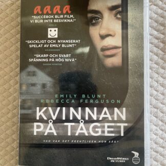 Kvinnan på tåget (2016) Thriller DVD PAL Region 2