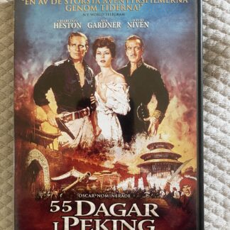 55 dagar i Peking (1963) Äventyr/Krig/Drama DVD PAL Region 2