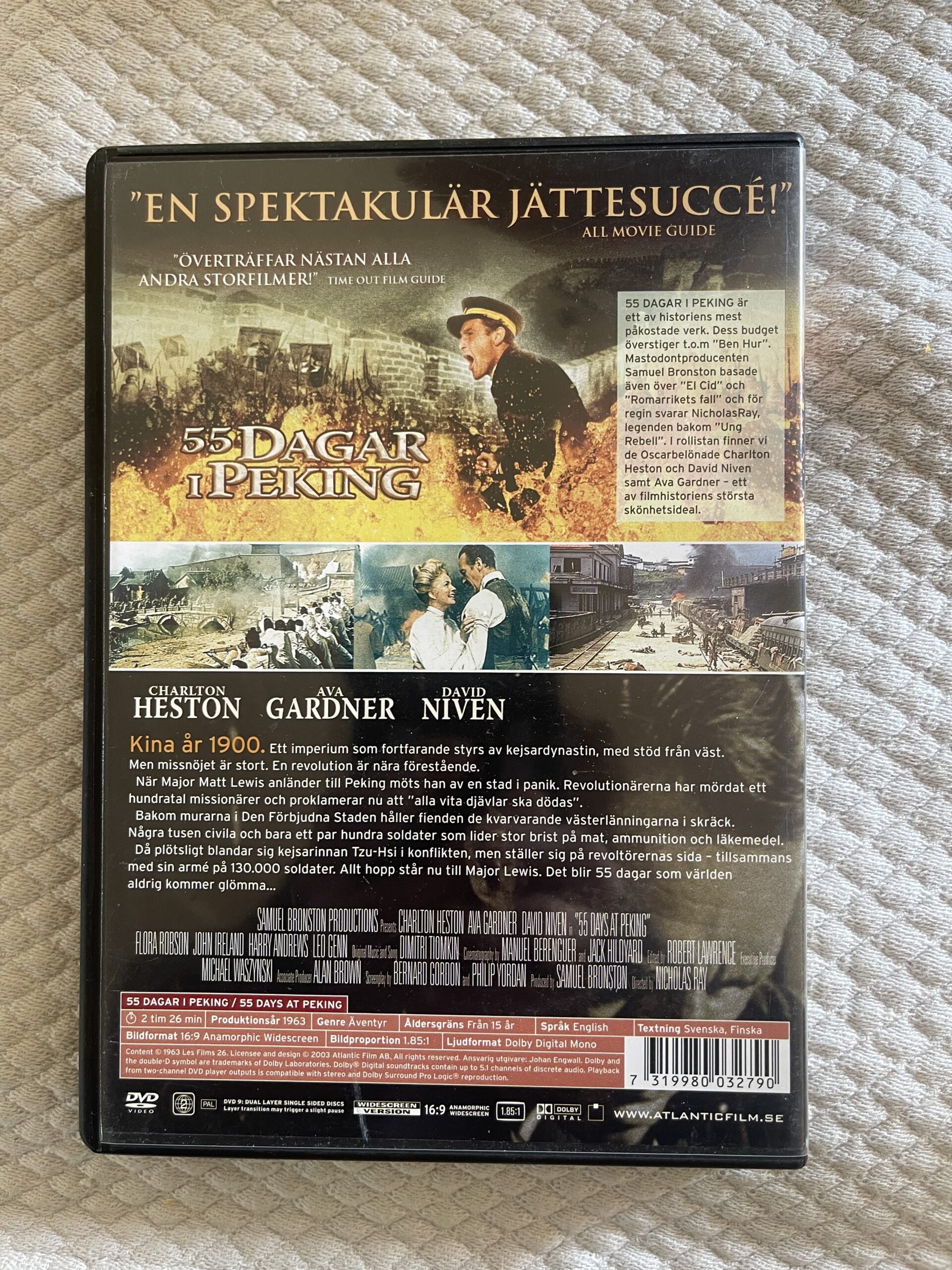 55 dagar i Peking (1963) Äventyr/Krig/Drama DVD PAL Region 2 - Bild 2