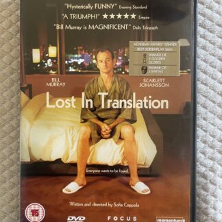 Lost in Translation (2003) Drama Komedi DVD PAL Region 2