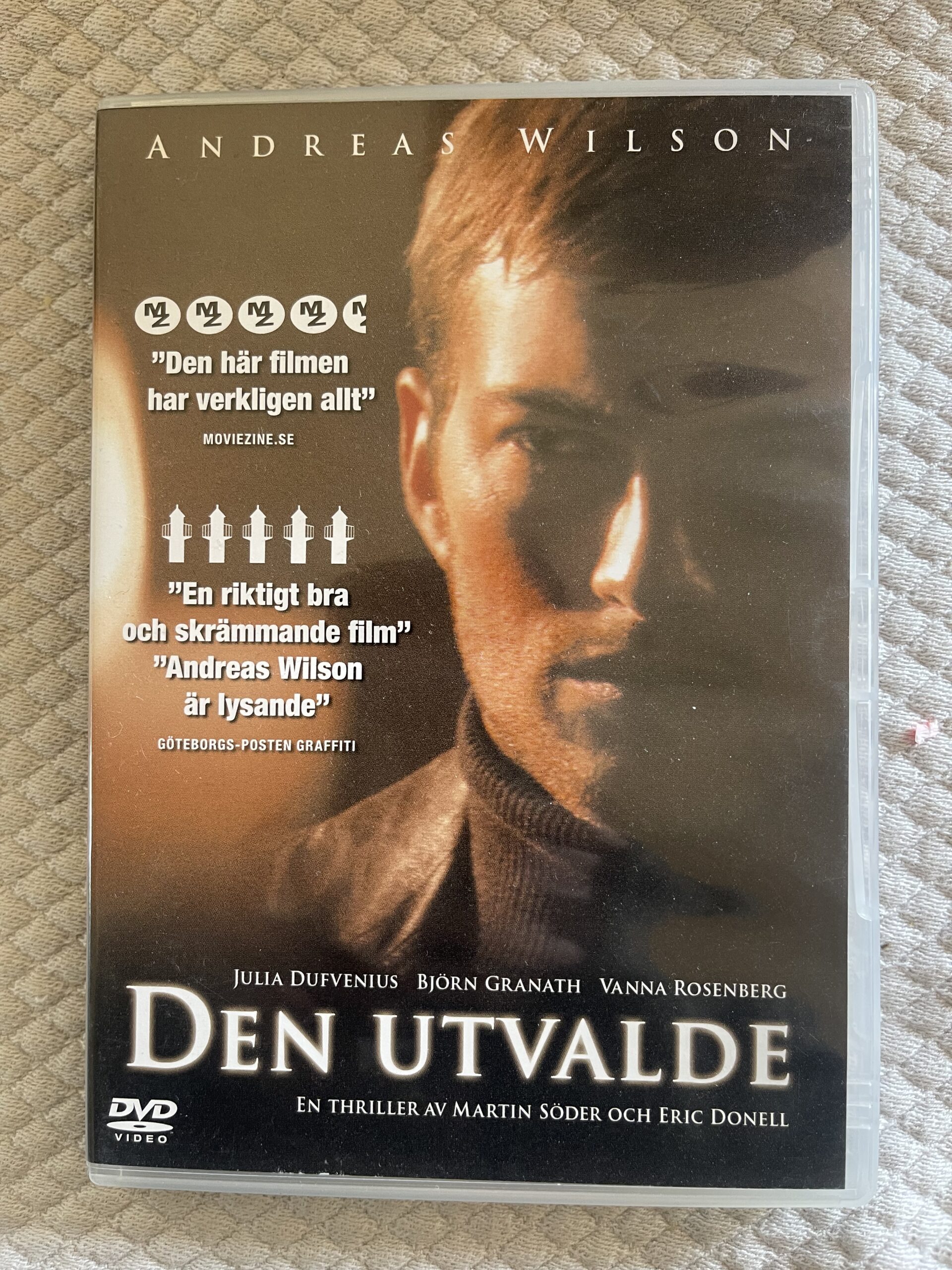 Den utvalde (2005) Thriller DVD PAL Region 2 Svensk Film
