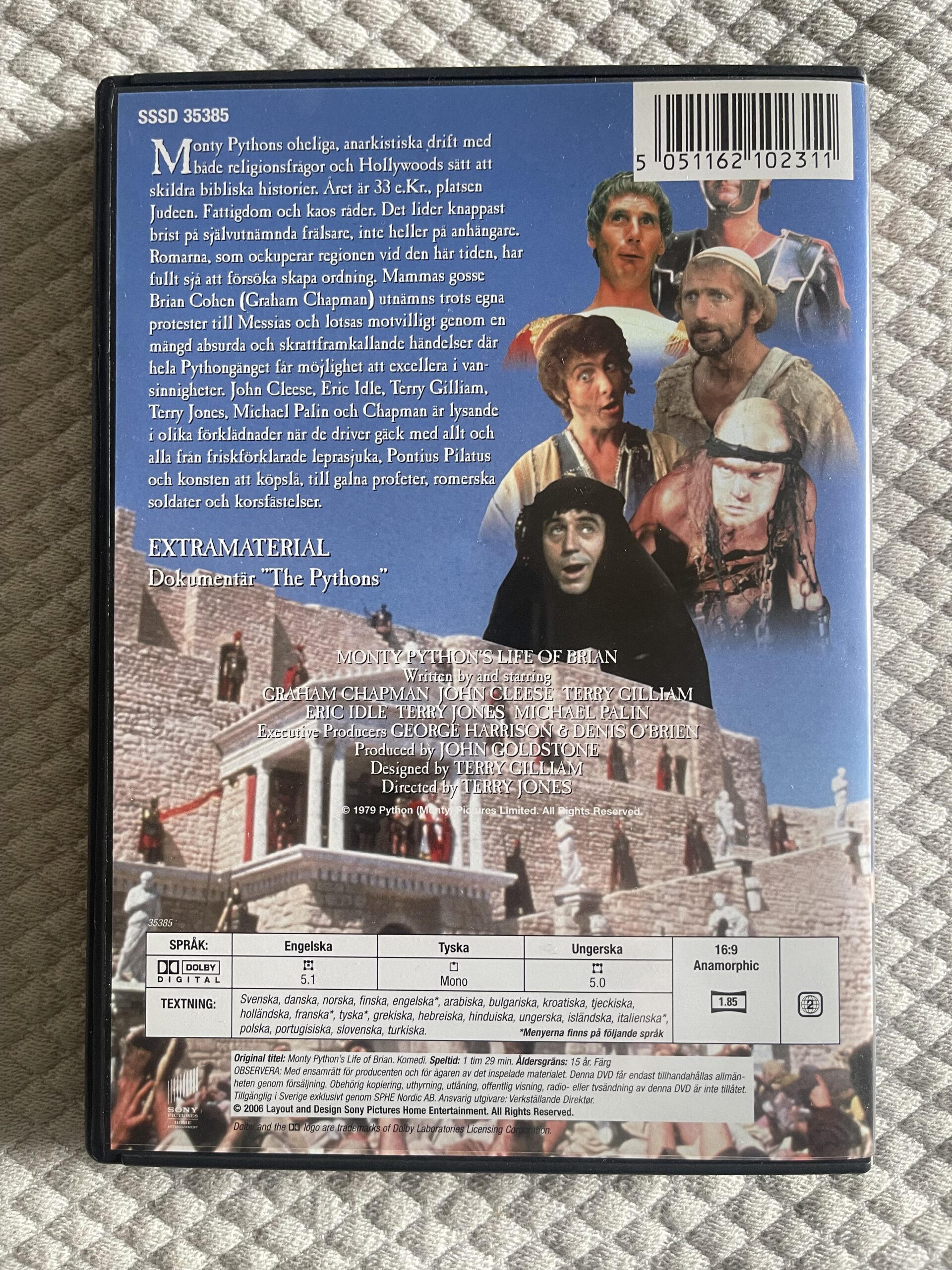Monty Python’s Life of Brian – Ett Herrans Liv (1979) Komedi DVD Region 2 PAL - Bild 2
