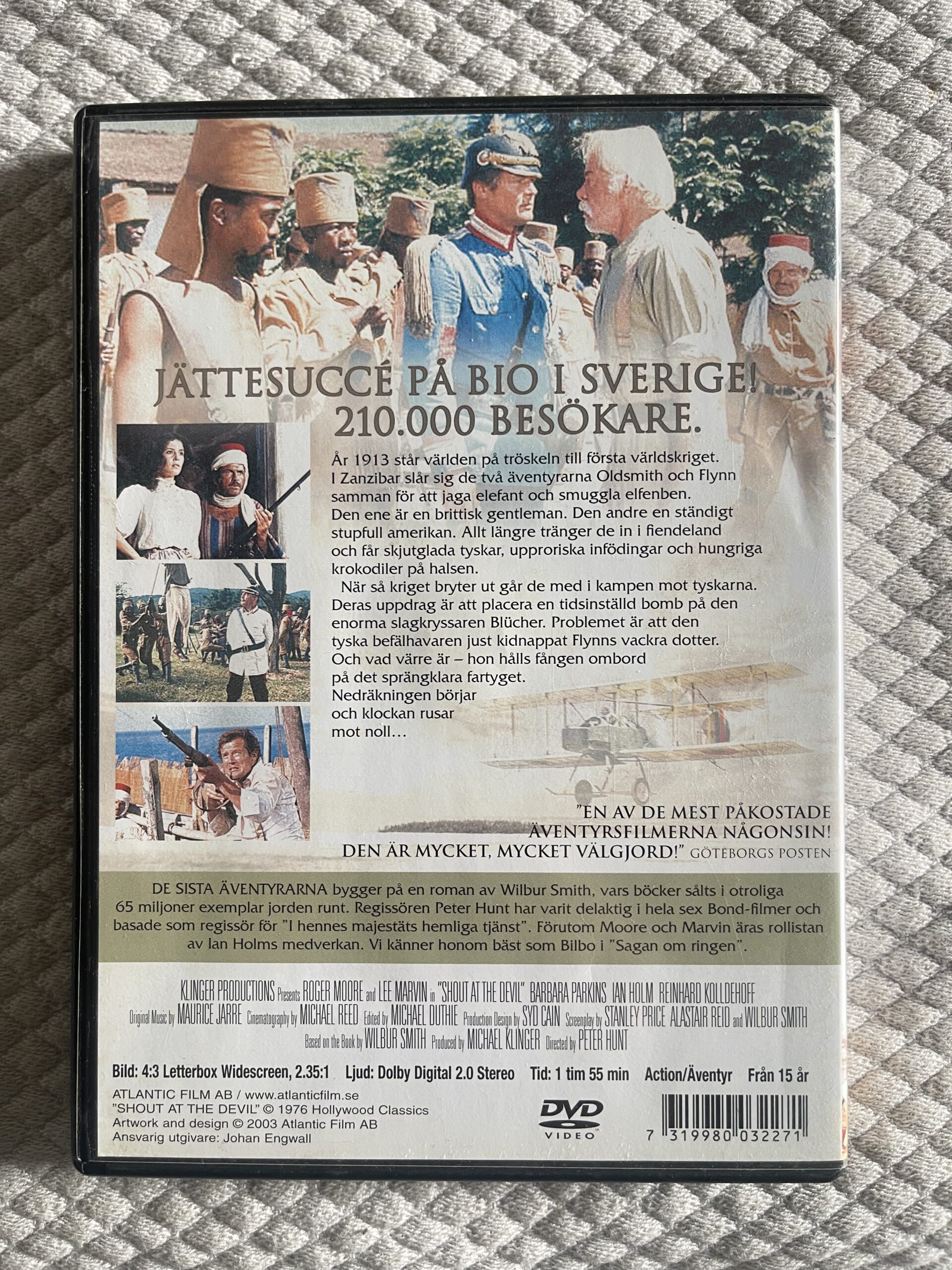 De Sista Äventyrarna (1976) Action/Äventyr DVD Region 2 - Bild 2
