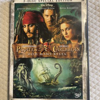 Pirates of the Caribbean: Död Mans Kista (2006) Äventyr/Fantasy DVD Region 2 PAL