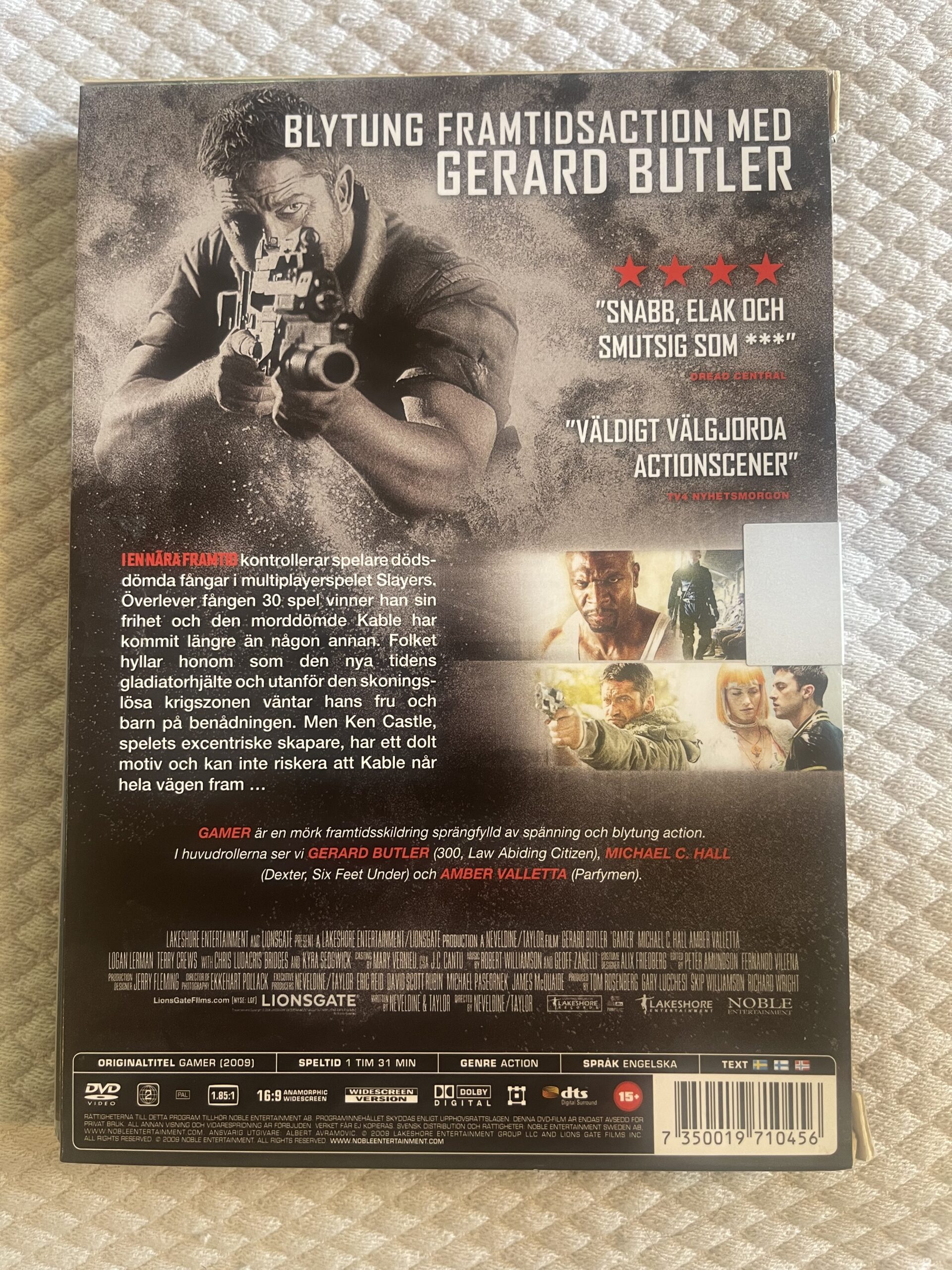 Gamer (2009) Action / Sci-Fi Thriller DVD Region 2 PAL - Bild 2