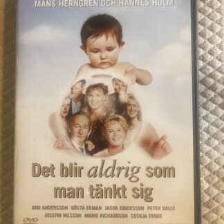 Det blir aldrig som man tänkt sig (1999) Komedi DVD Region 2 PAL