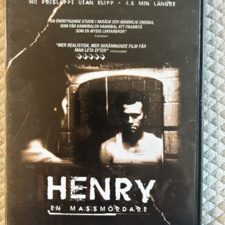 Henry – En Massmördare (1990) Thriller / Skräck DVD Region 2 PAL