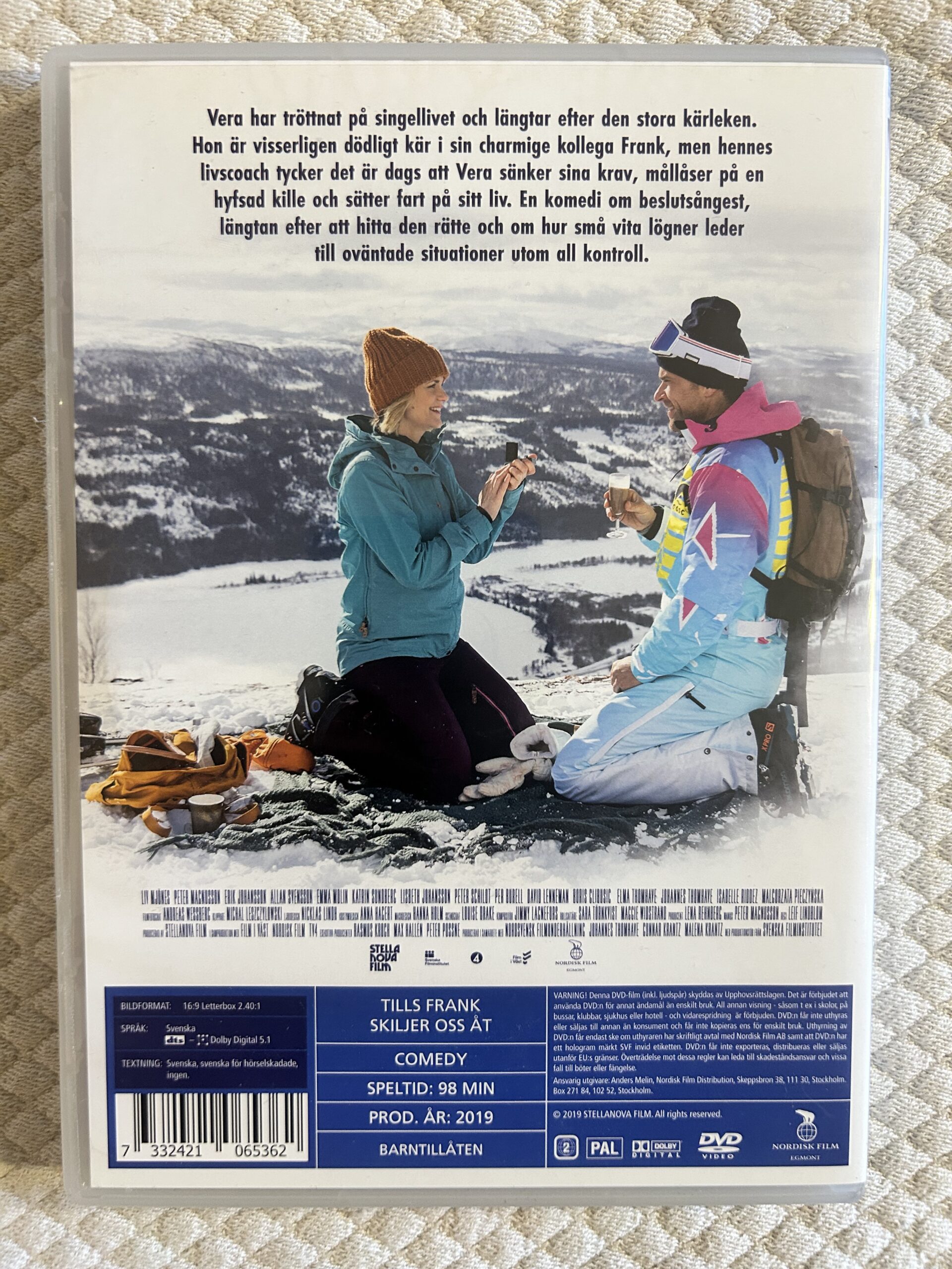 Tills Frank Skiljer Oss Åt (2019) Komedi DVD Region 2 PAL – Peter Magnusson & Liv Mjönes - Bild 2