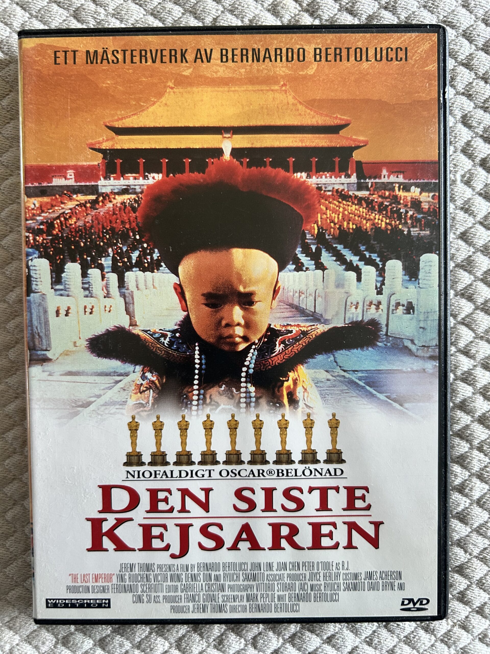 Den siste kejsaren (1987) Drama / Biografi / Historia – Region 2 PAL DVD
