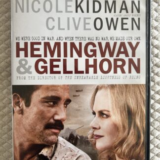 Hemingway & Gellhorn (2012) Drama / Romantik / Biografi Region 2 PAL DVD