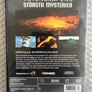 Vetenskapens Största Mysterier: Jordens Kraftfulla Kärna (2004) Dokumentär / Vetenskap – Region 2 DVD