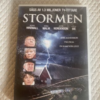 Stormen (2009) Drama TV-serie DVD Region 2 PAL – SVT Drama med Ingvar Hirdwall