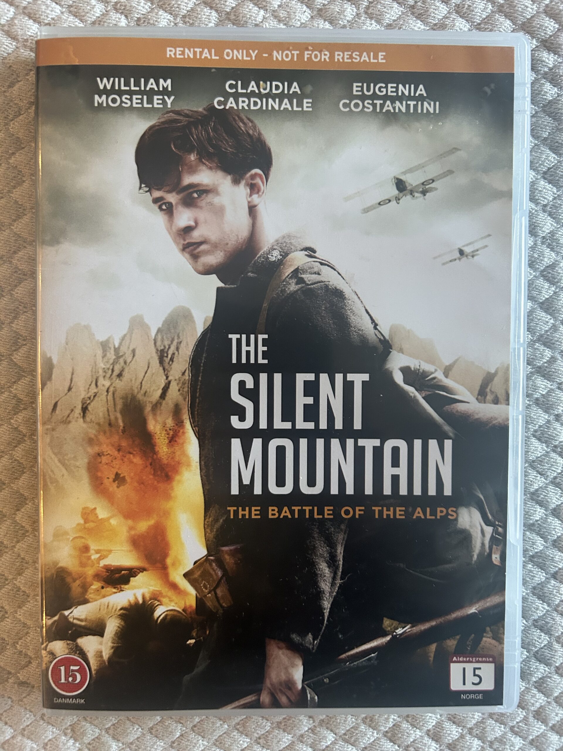The Silent Mountain – The Battle of the Alps (2014) Krigsfilm/Drama – Region 2 PAL DVD
