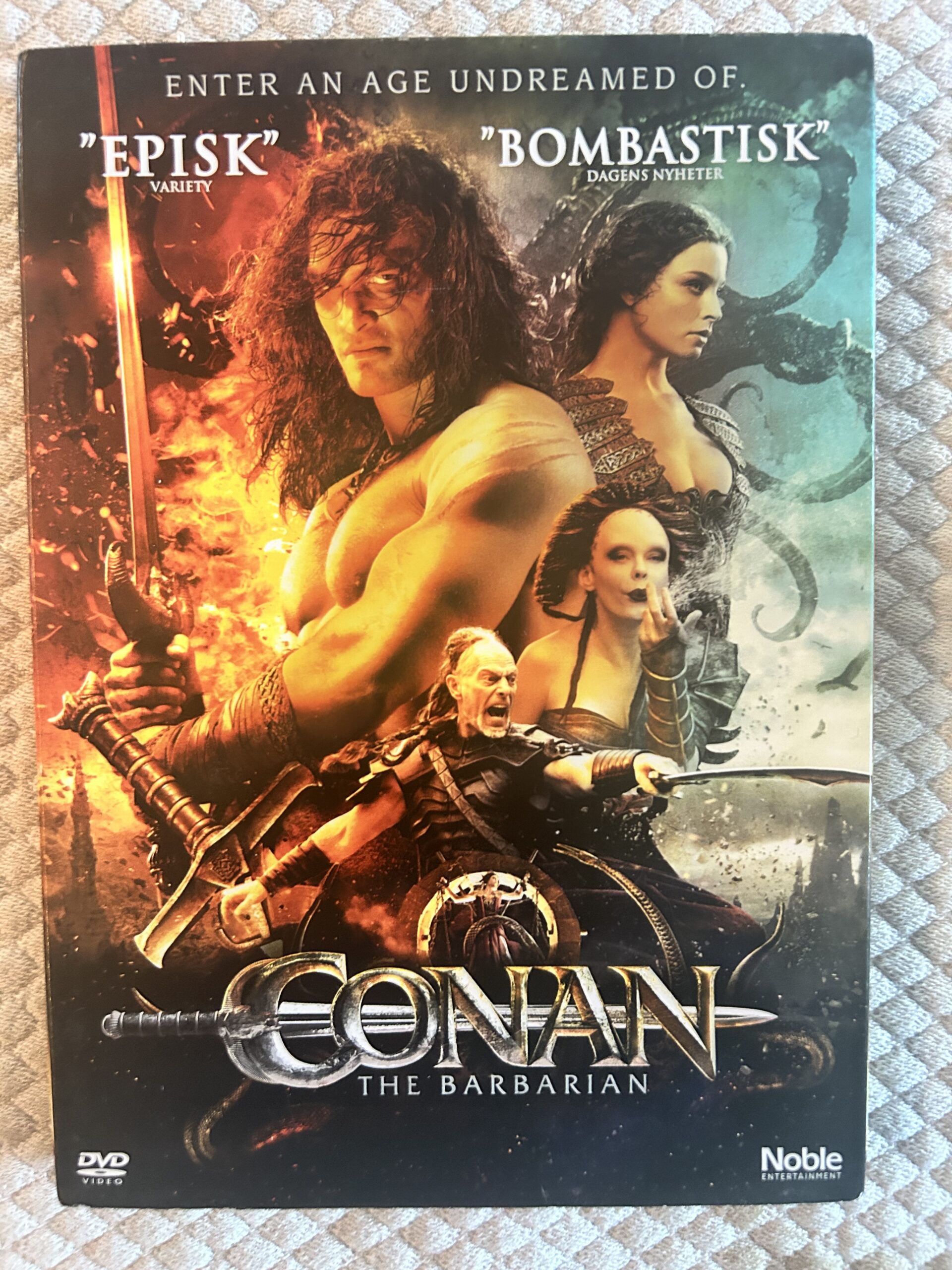 Conan the Barbarian (2011) Action / Fantasy / Äventyr – Region 2 PAL DVD