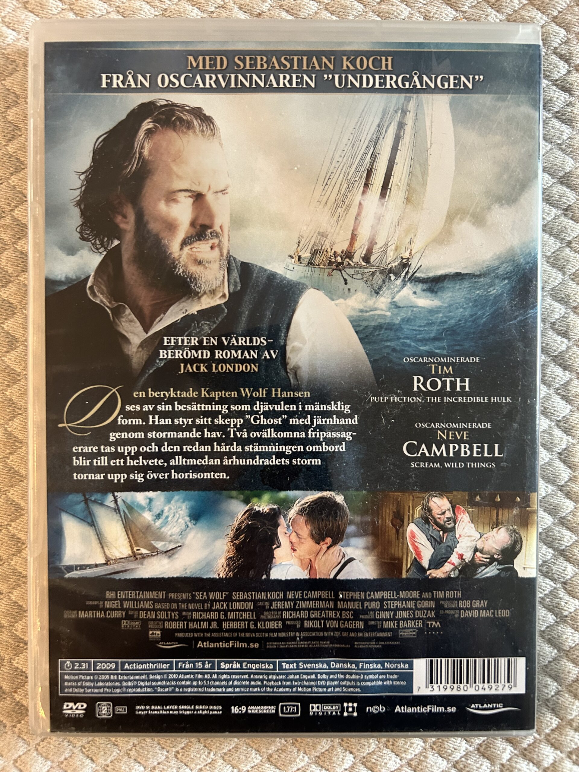 Sea Wolf (2009) Actionthriller / Äventyr – Region 2 PAL DVD - Bild 2