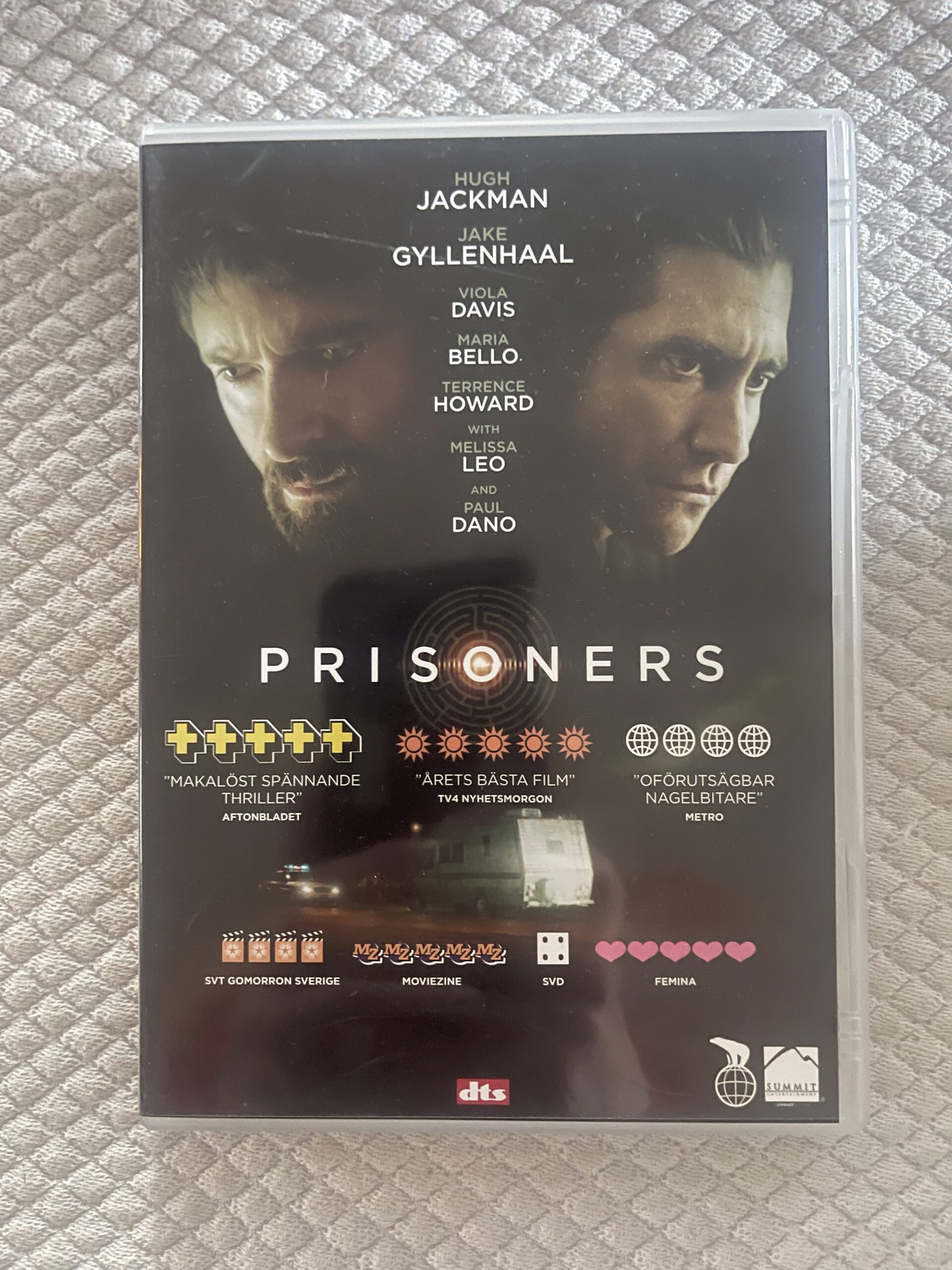 Prisoners (2013) – Thriller/Mysterie/Kriminaldrama – DVD – Region 2 (PAL)