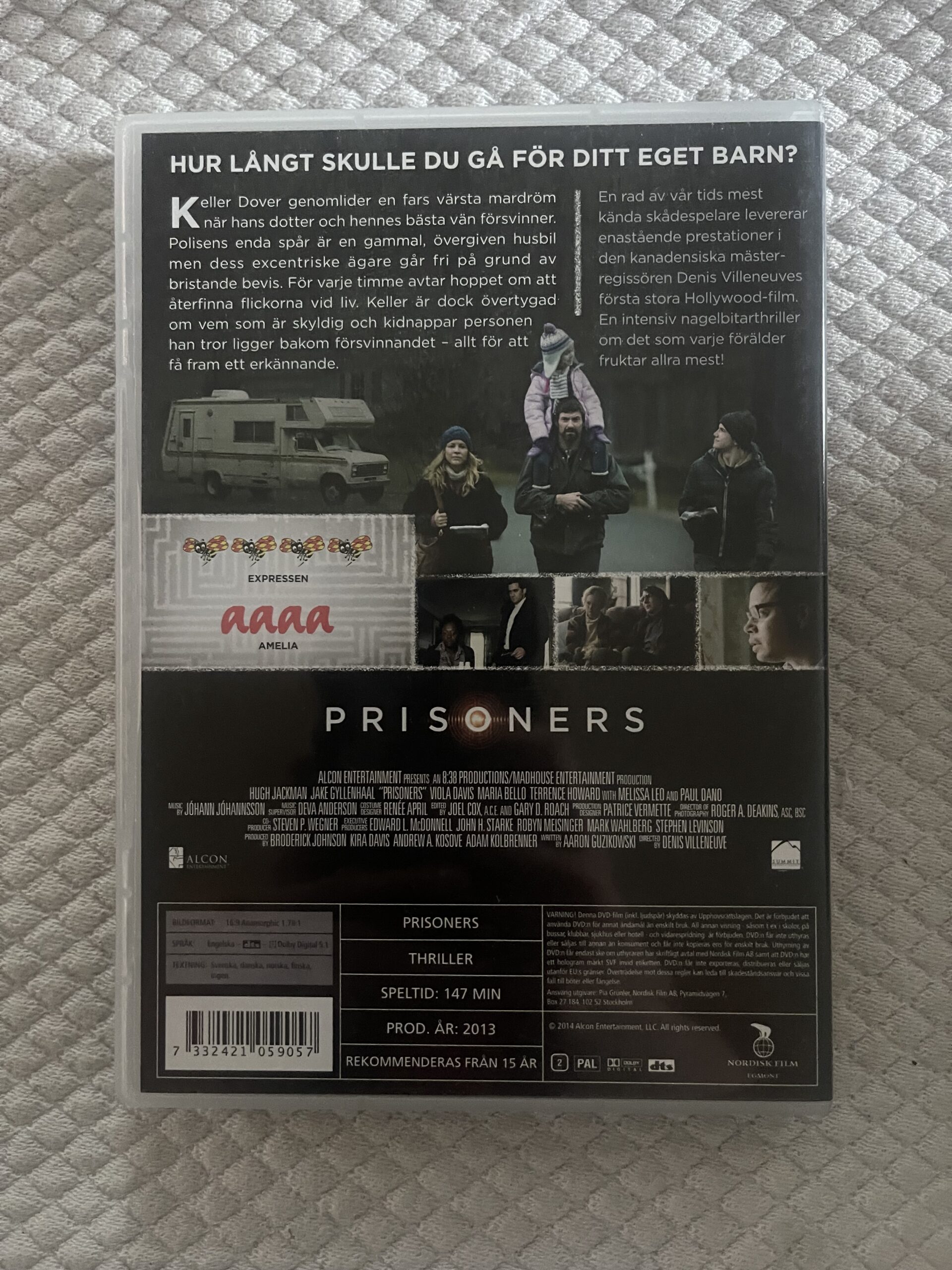 Prisoners (2013) – Thriller/Mysterie/Kriminaldrama – DVD – Region 2 (PAL) - Bild 2
