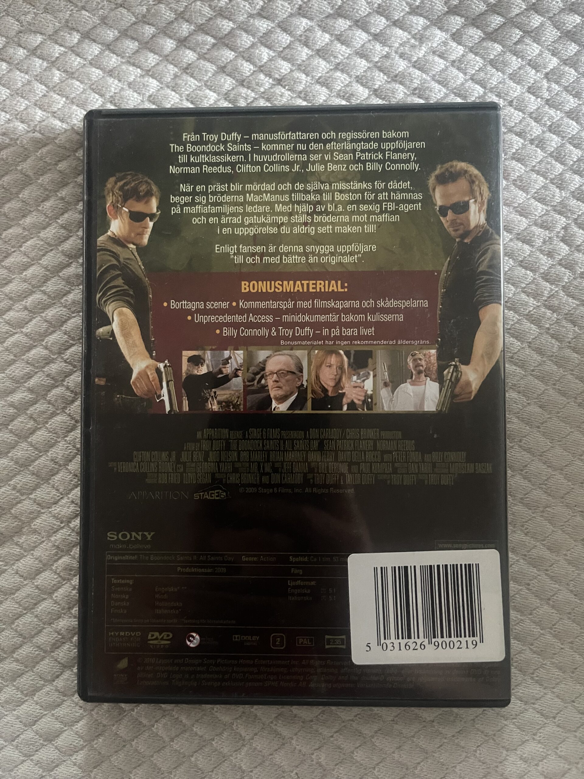 The Boondock Saints II: All Saints Day (2009) – Action/Thriller – DVD HYRDVD – Region 2 (PAL) - Bild 2