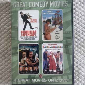 Great Comedy Movies (4 Filmer på 2 DVD) – Komedi DVD Region 2 PAL