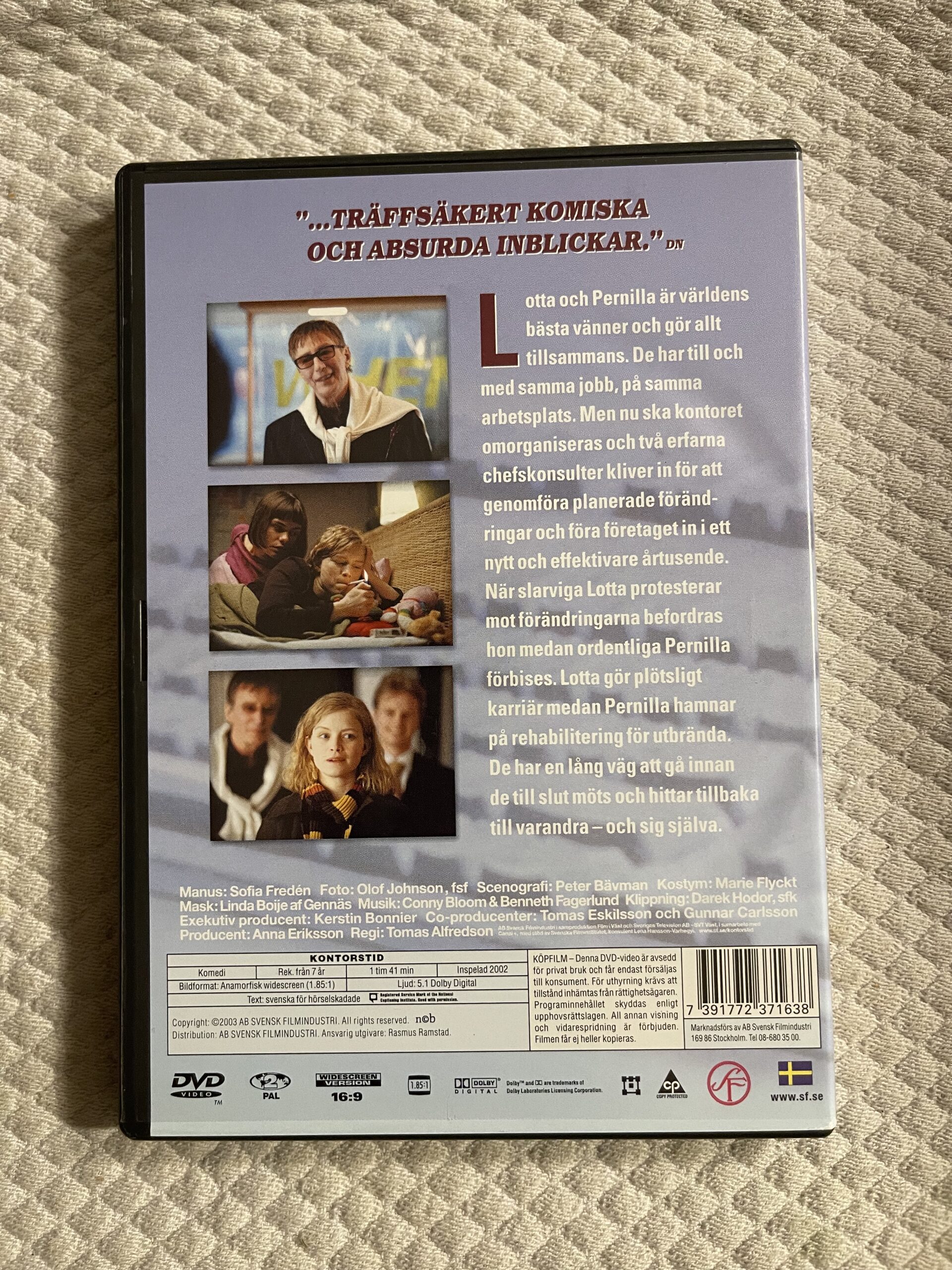 Kontorstid (2003) – Komedi DVD Region 2 PAL - Bild 2