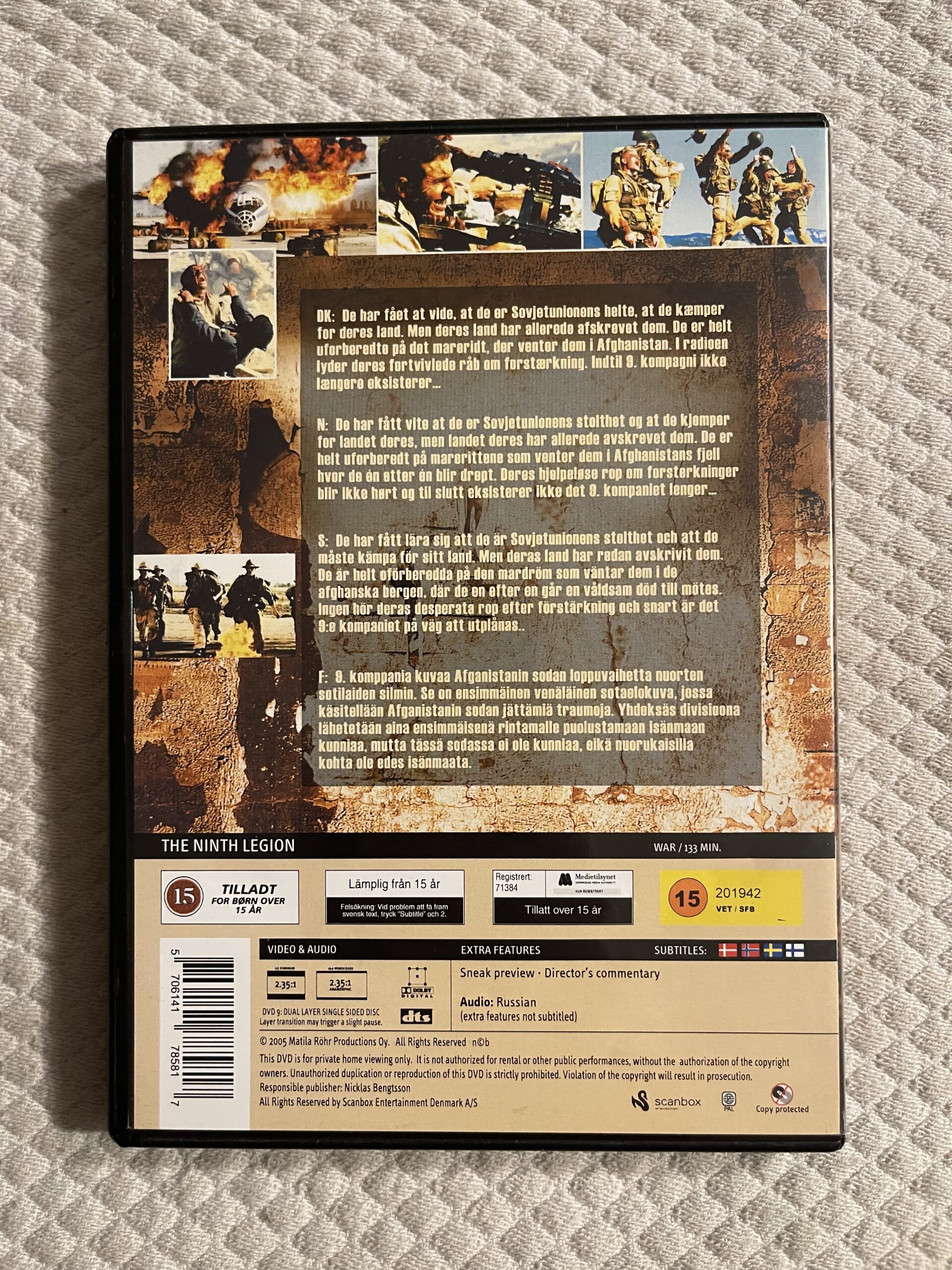 The Ninth Legion (2005) – Krigsfilm/Drama DVD Region 2 PAL - Bild 2