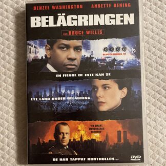 Belägringen (1998) – Action/Thriller DVD Region 2 PAL