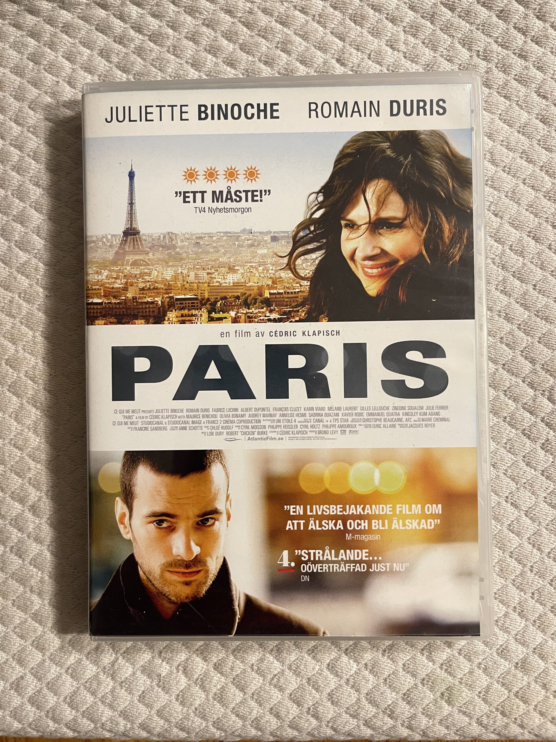 Paris (2008) Drama/Romantik DVD Region 2 (PAL) – Juliette Binoche & Romain Duris