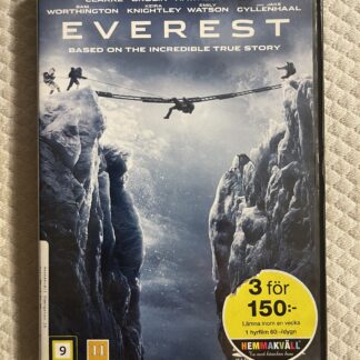 Everest (2015) Äventyr/Drama/Thriller DVD Region 2 – Baserad på en sann historia