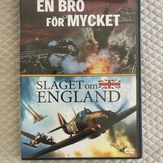 En Bro För Mycket (1977) & Slaget om England (1969) – Krigsfilm DVD Region 2 (PAL) Dubbelutgåva