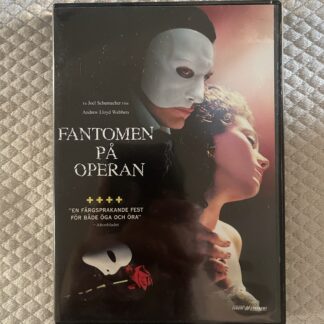 Fantomen på Operan (2004) – Musikal/Romantik/Drama – DVD – Region 2 PAL