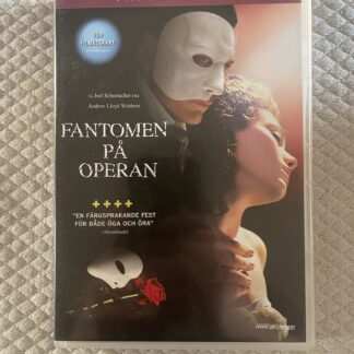 Fantomen på Operan (2004) – Musikal/Romantik/Drama – 2-Disc DVD – Region 2 PAL