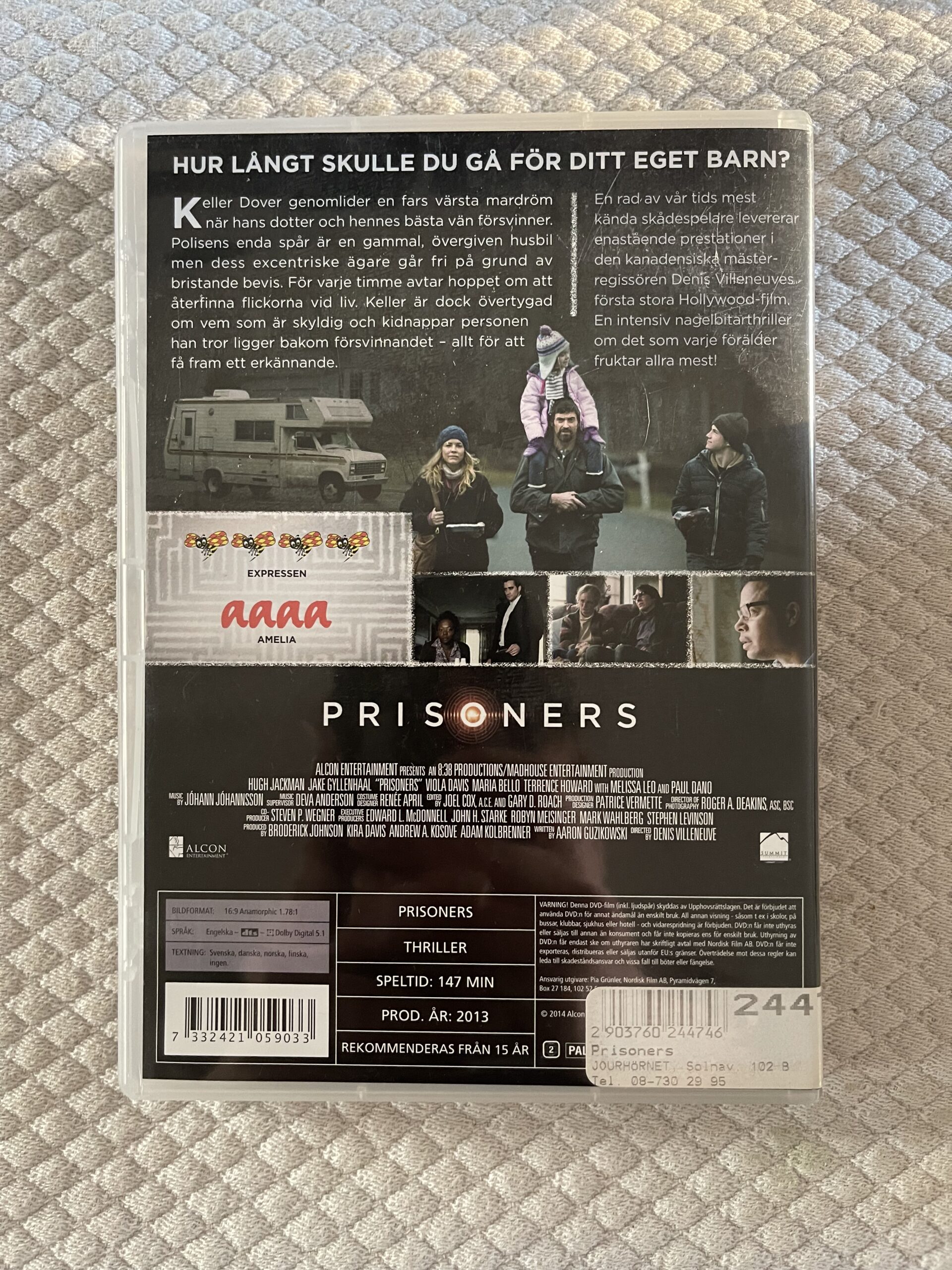 Prisoners (2013) – Thriller/Mysterium – DVD – Region 2 PAL - Bild 2