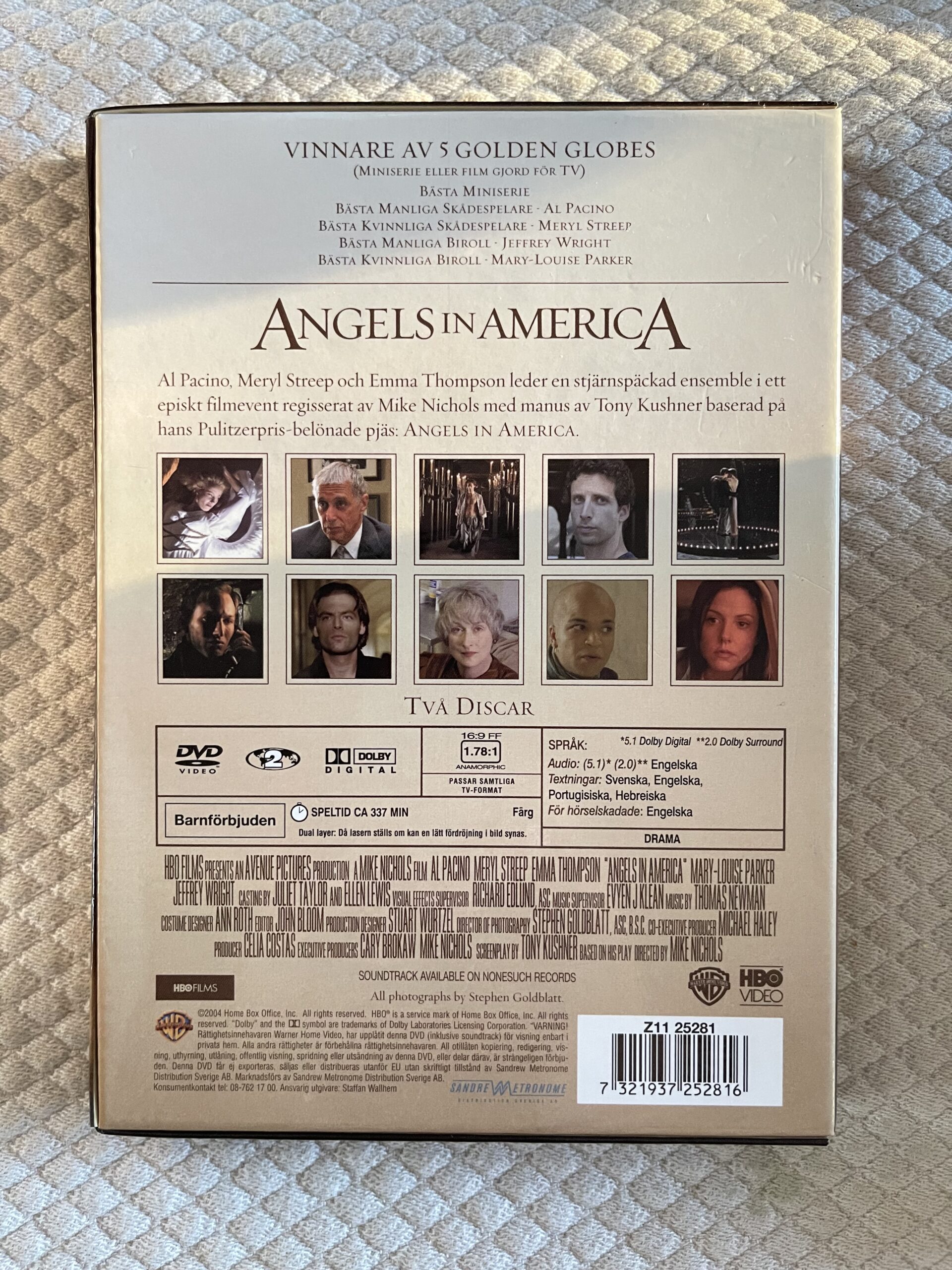 Angels in America – Prisbelönt HBO-miniserie med Al Pacino & Meryl Streep | 2-DVD Specialutgåva - Bild 2