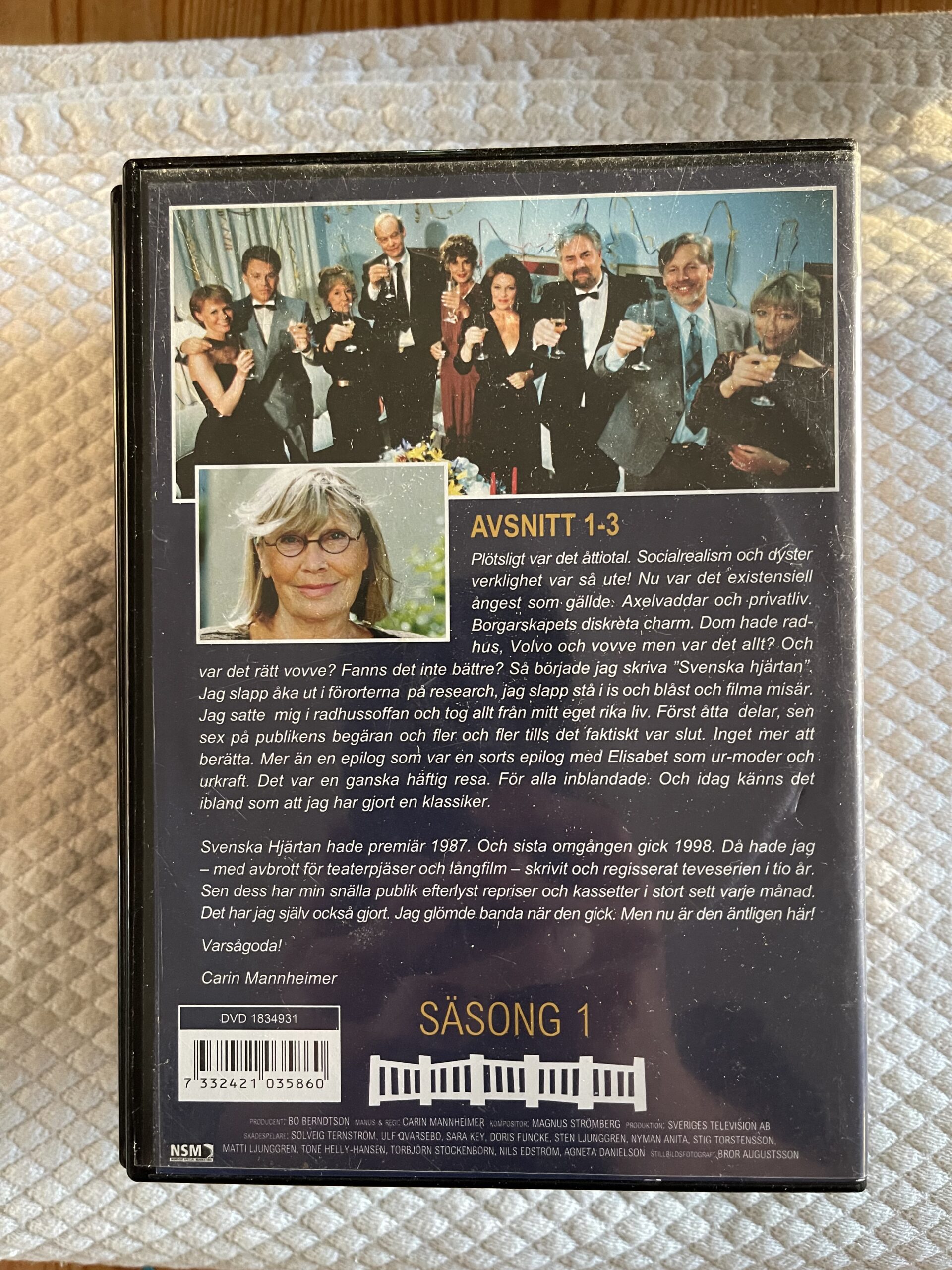 Svenska Hjärtan – Säsong 1 - 12 discs - (1987) Drama TV-serie DVD PAL Region 2 - Bild 2