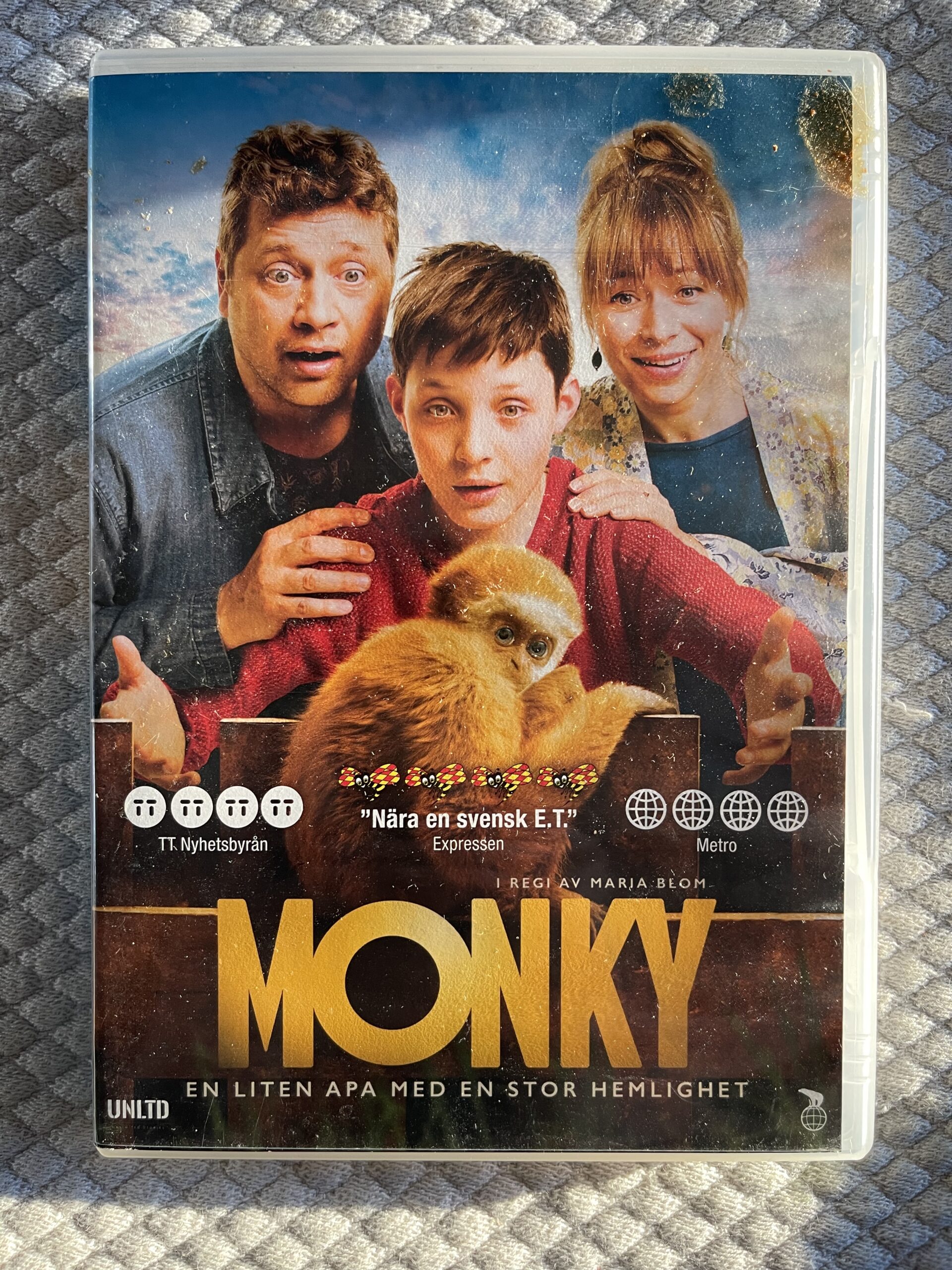 Monky (2017) Familjeäventyr / Barnfilm DVD PAL Region 2