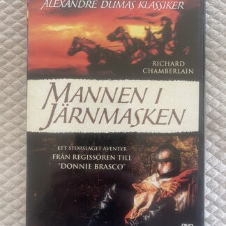 Mannen i Järnmasken (1976) Äventyr/Historiskt Drama DVD Region 2 PAL