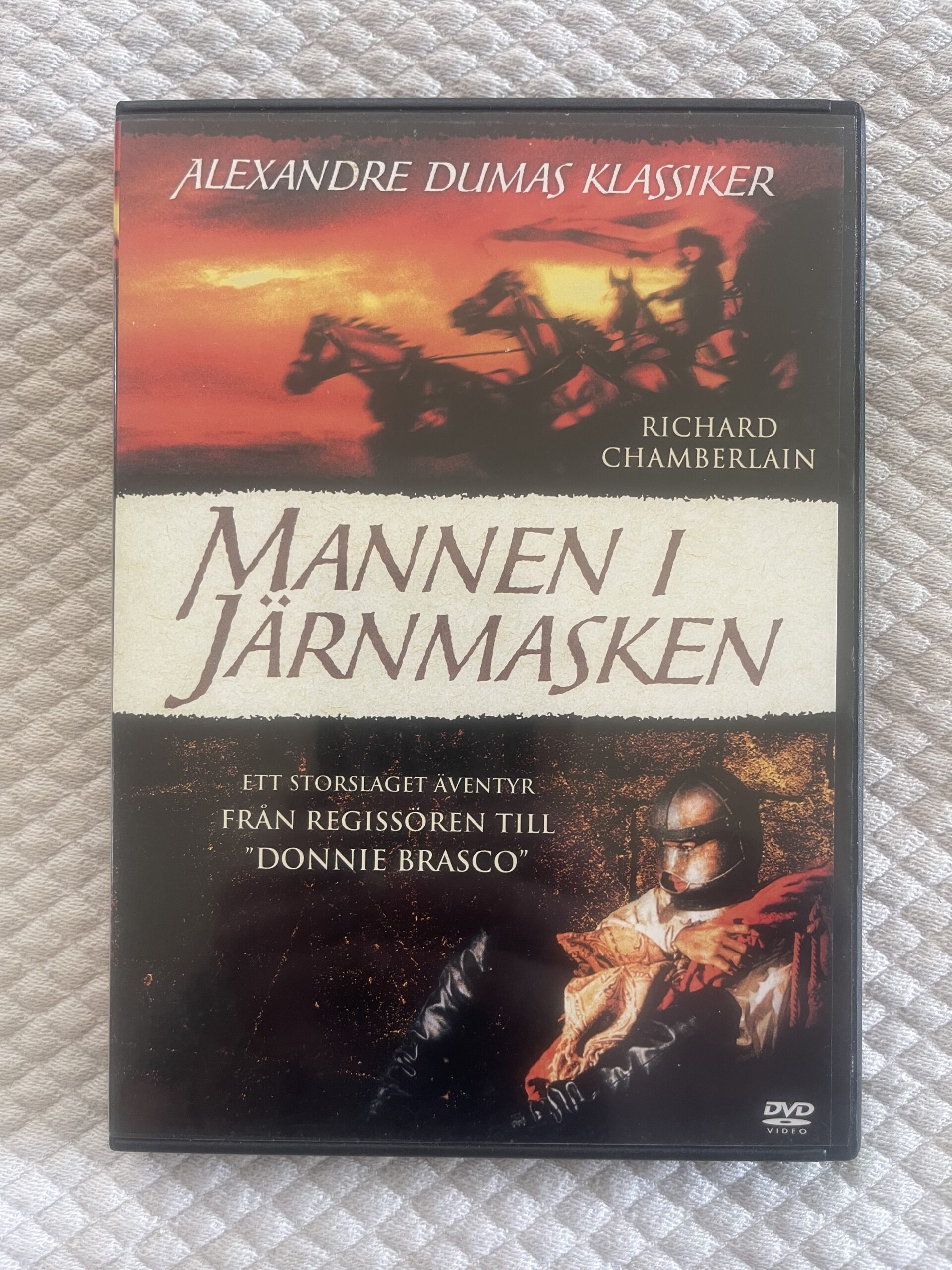 Mannen i Järnmasken (1976) Äventyr/Historiskt Drama DVD Region 2 PAL