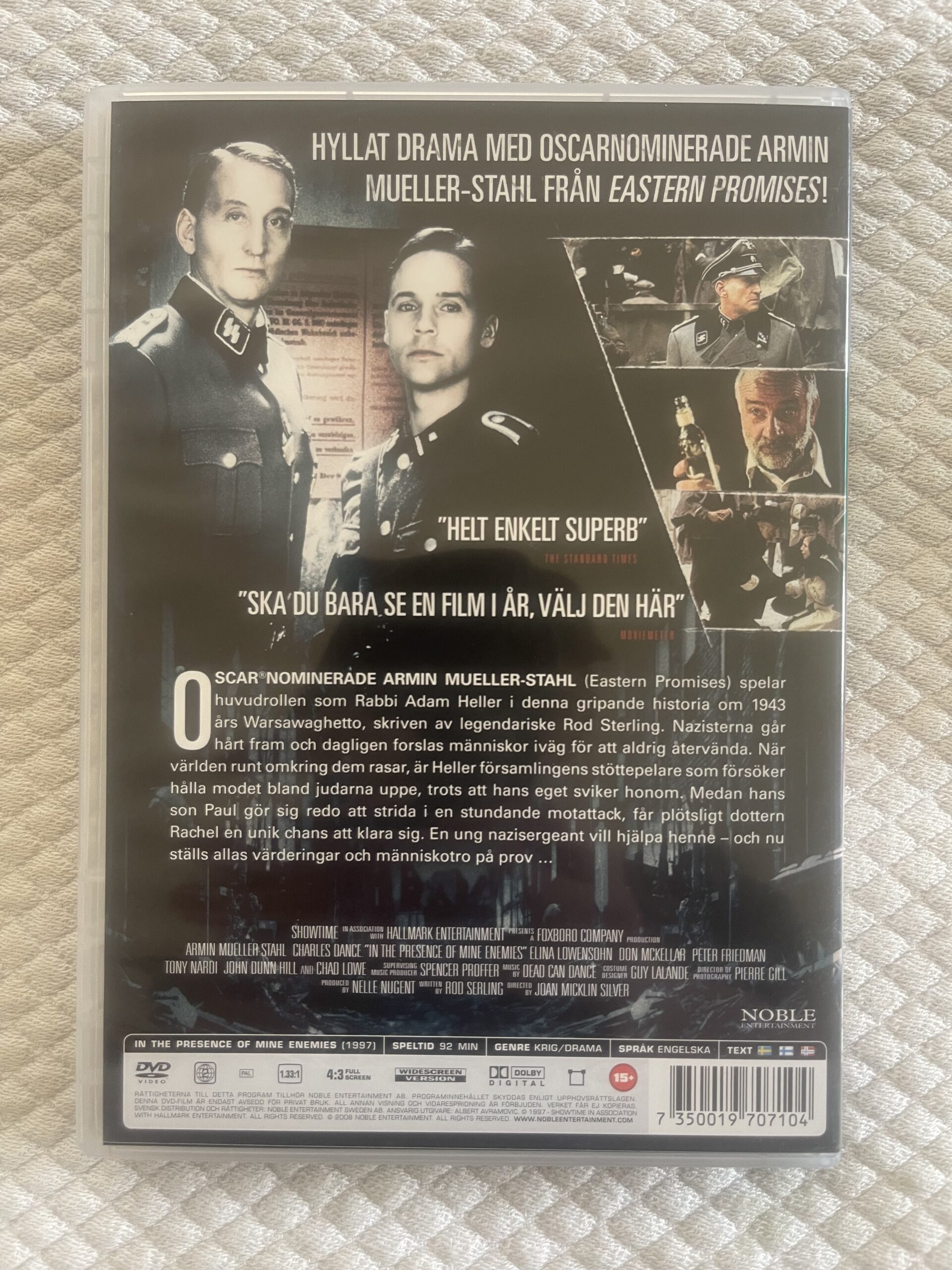 Krigets Skugga (1997) Krigsdrama DVD Region 2 PAL - Bild 2