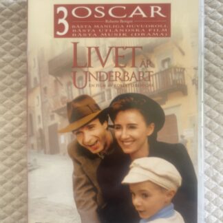 Livet är underbart (1997) Drama/Komedi DVD Region 2 PAL – Oscarvinnande Klassiker