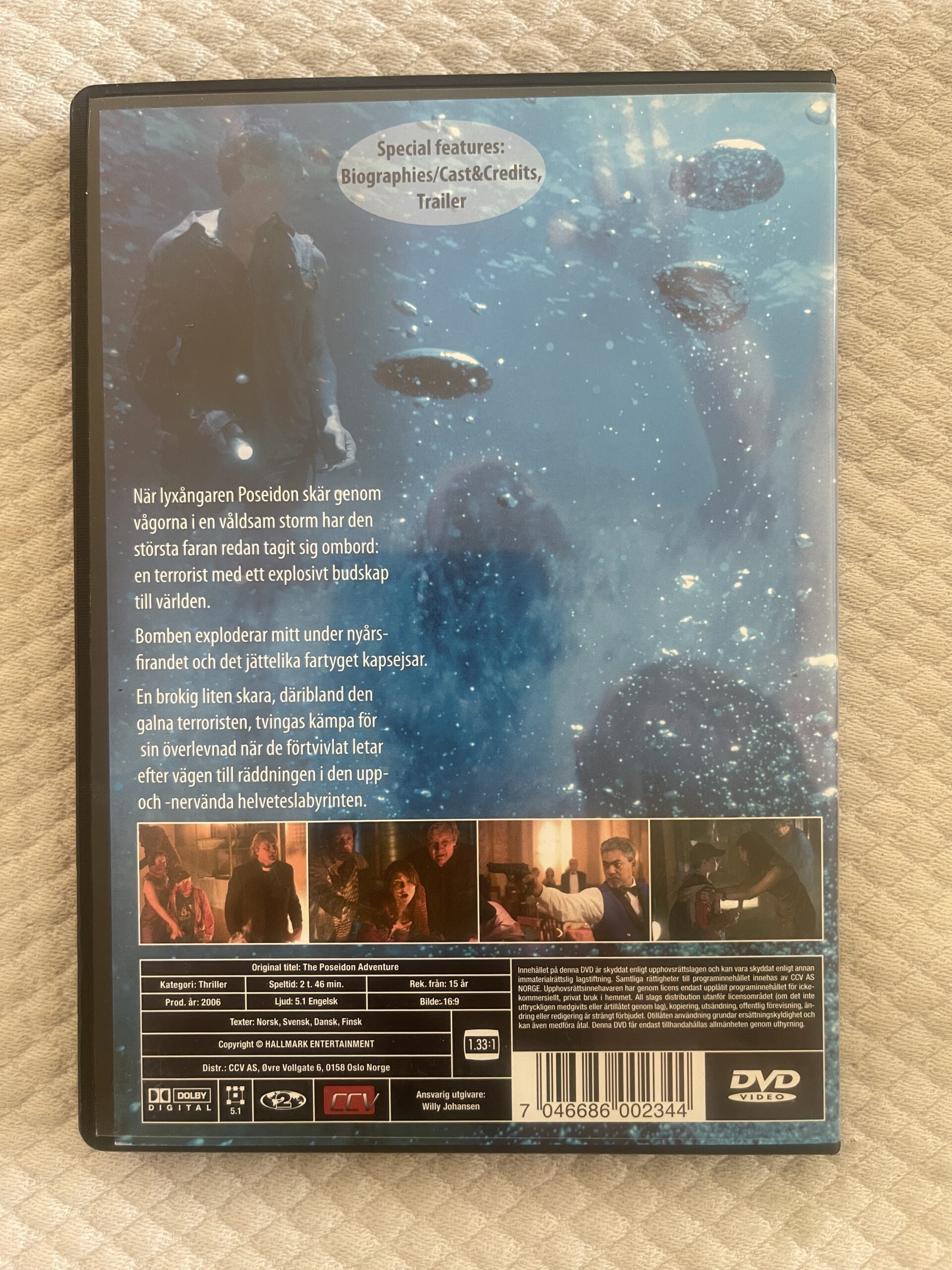 The Poseidon Adventure (2006) DVD – Thriller/Katastroffilm/Action – Region 2 - Bild 2
