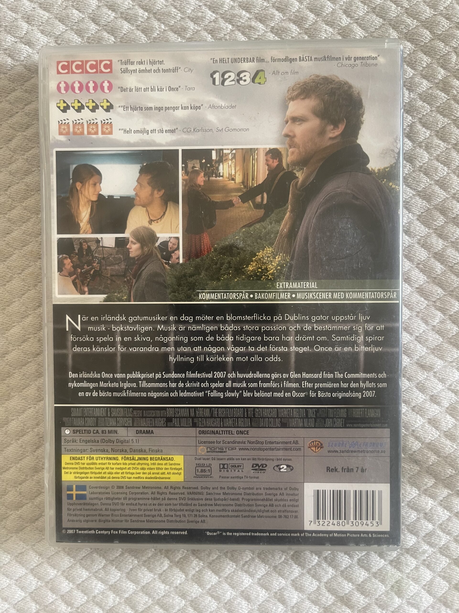 Once (2007) DVD – Drama/Musikal – Region 2 - Bild 2
